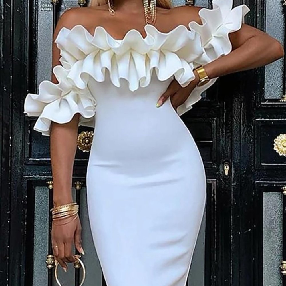 White dress
